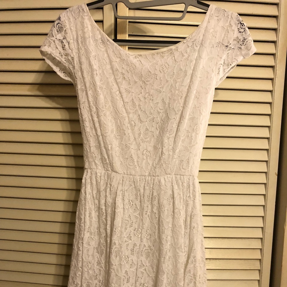 White Lace Dress